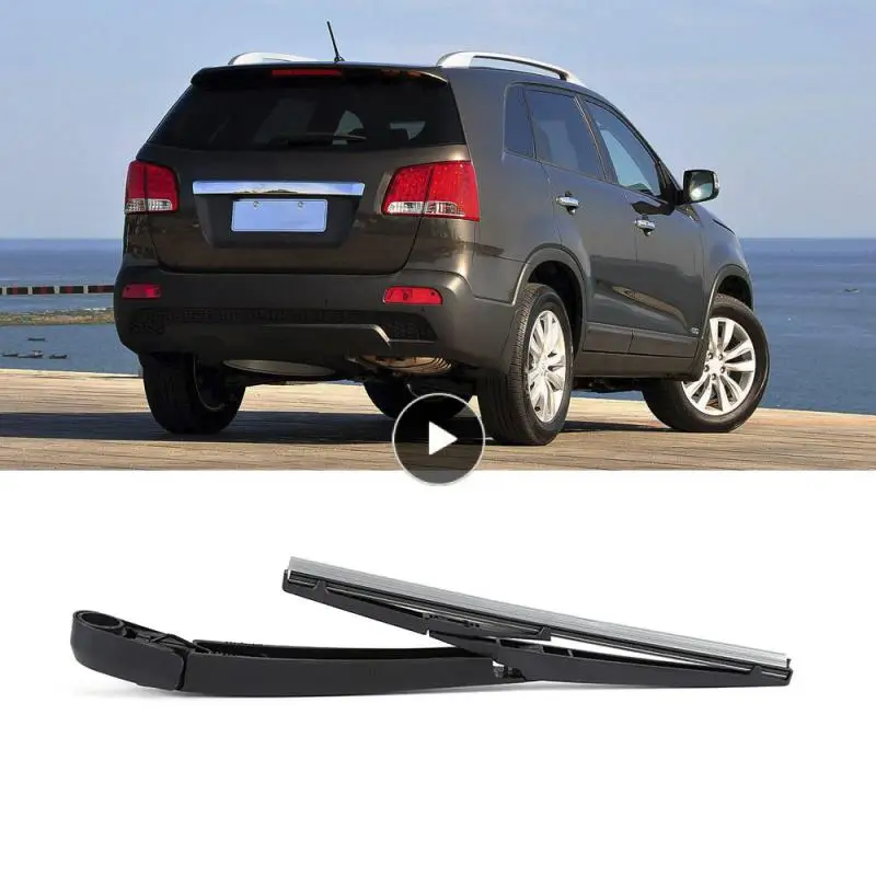 

HLEST Rear Wiper Arm with Blade Complete For Kia Sorento 2009-2014 OE:98815 2F000 Black Rear Windscreen Wiper Blade Set