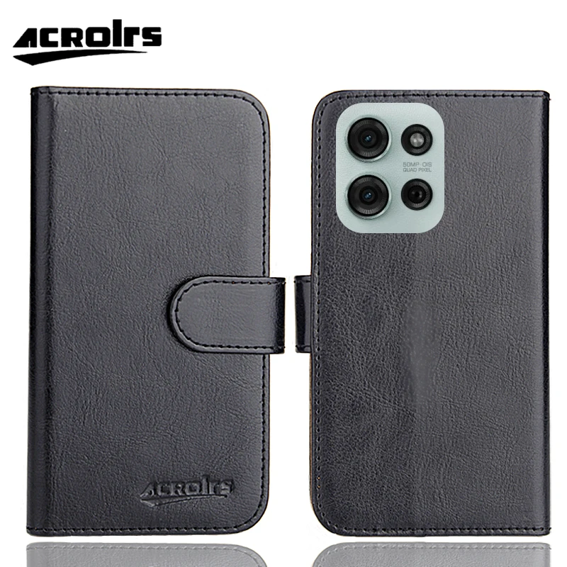 Чехол для Motorola ThinkPhone 25 6 36 дюйма цветов роскошный флип-ультратонкий кожаный