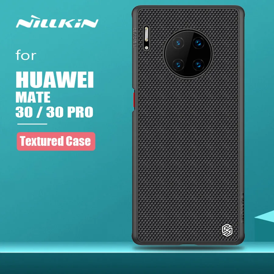 

for Huawei Mate 30 / 30 Pro Case Nillkin Luxury Texture Slim Silicone Soft Edge Back Cover for Huawei Mate 30 30 Pro Phone Case