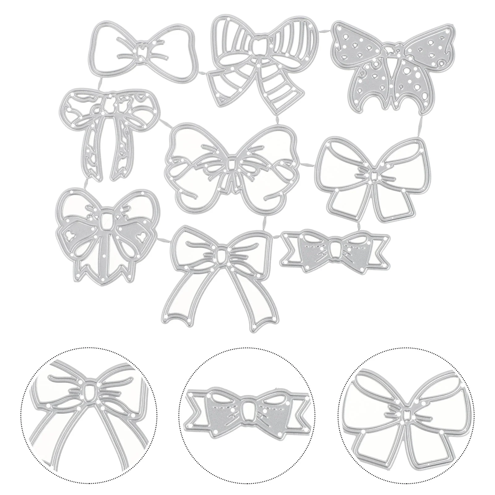 

Die Cutting Dies Stencil Embossing Diy Cut Craft Scrapbooking Template Steel Carbon Metal Making Stencils Bowknot Fabric Press