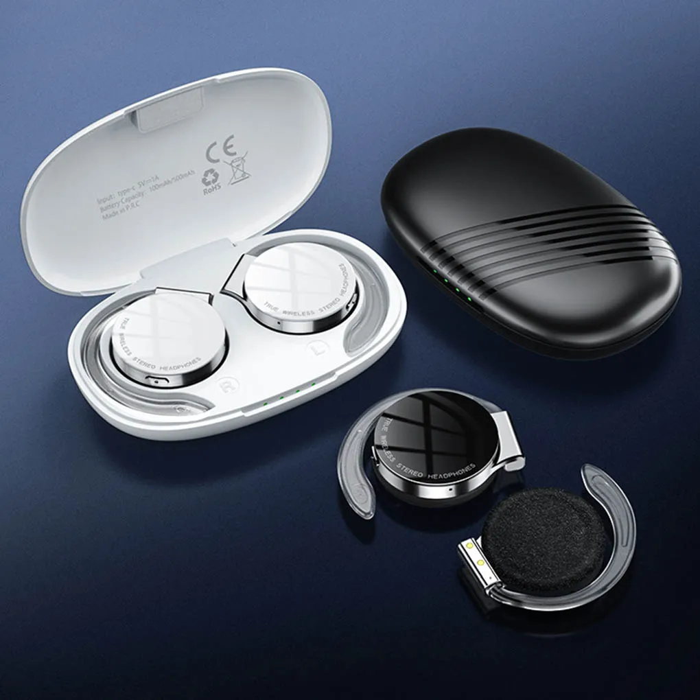 

Earphone Portable Replacement IPX5 Waterproof Dustproof Ear Hook Bluetooth-compatible 5 2 Stereo Running Earbud Headset