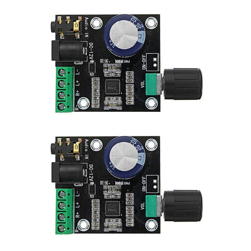 

AYHF-2X PAM8610 двухканальный DC 12V HD чистый цифровой аудио стерео усилитель платы класса D 15W X 2 модуль усилителя высокой мощности
