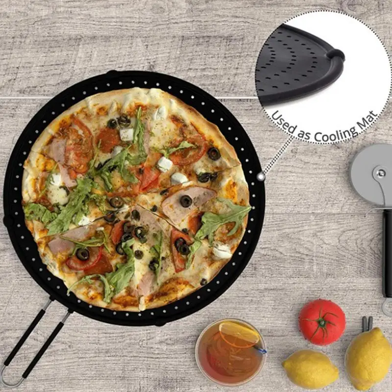 

Kitchen Silicone Splatter Nonstick Oil Grease Pan Lid High Heat Resistant Splash Guard Drain Board for Frying Pans Skillet