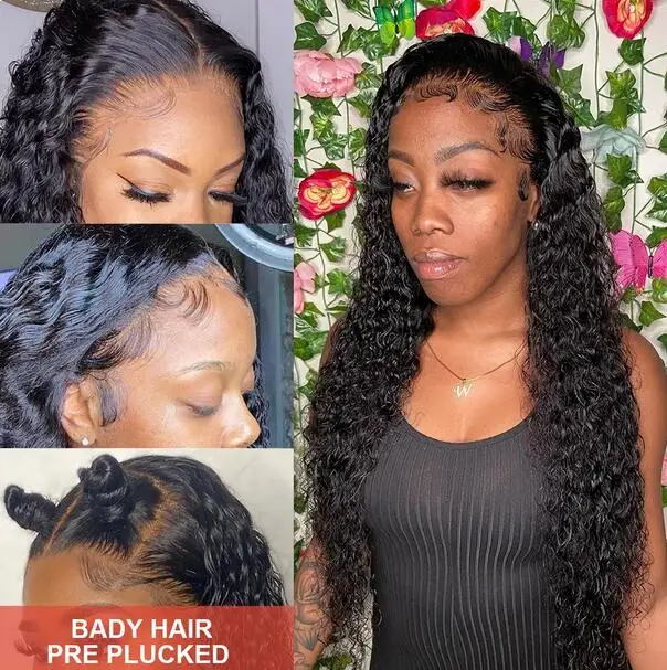 Парик из человеческих волос на сетке 30-34 дюйма