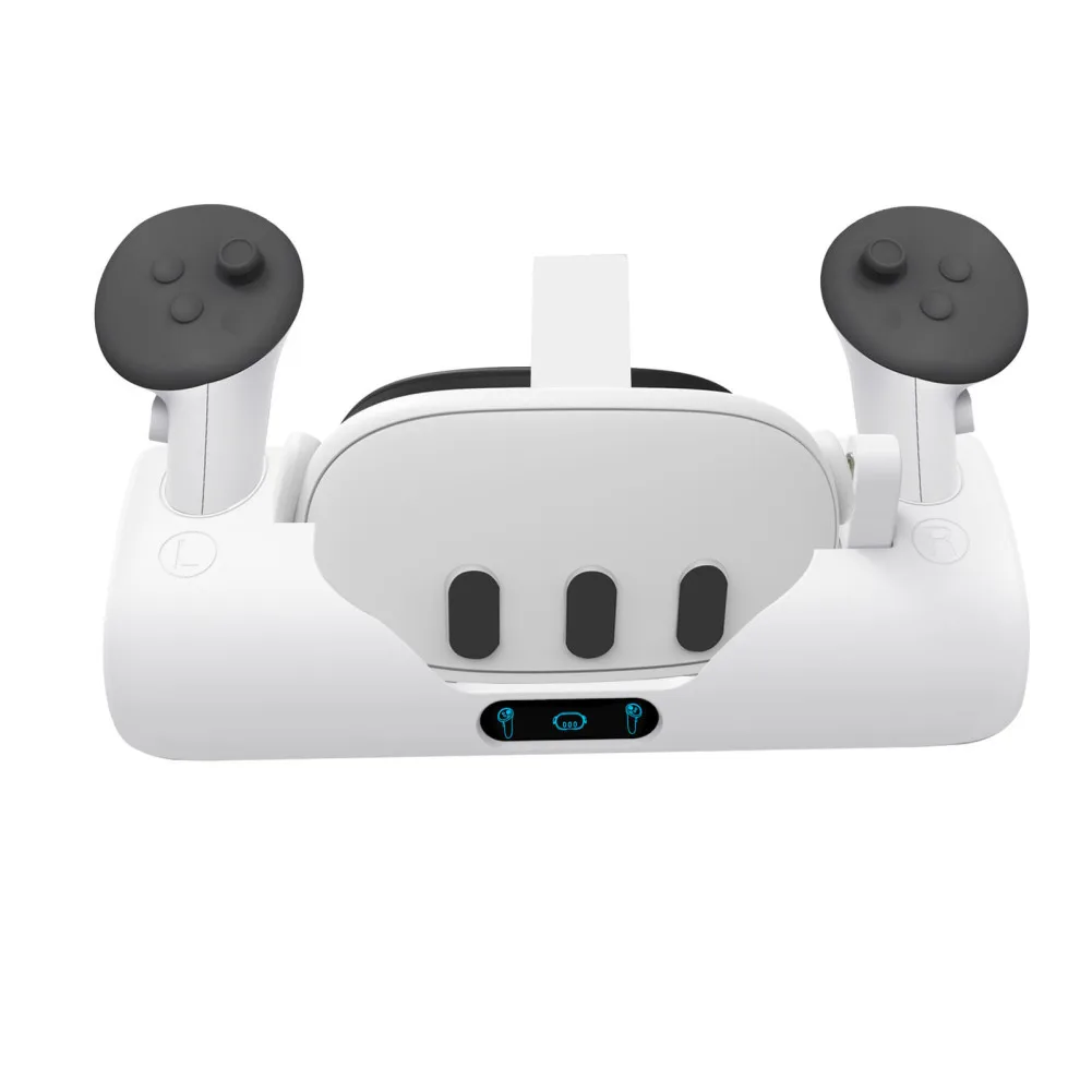 

Зарядная Станция, держатель контроллера VR-гарнитуры, дисплей, стенд со встроенным индикатором для Oculus/Meta Quest 3, контроллеры гарнитуры
