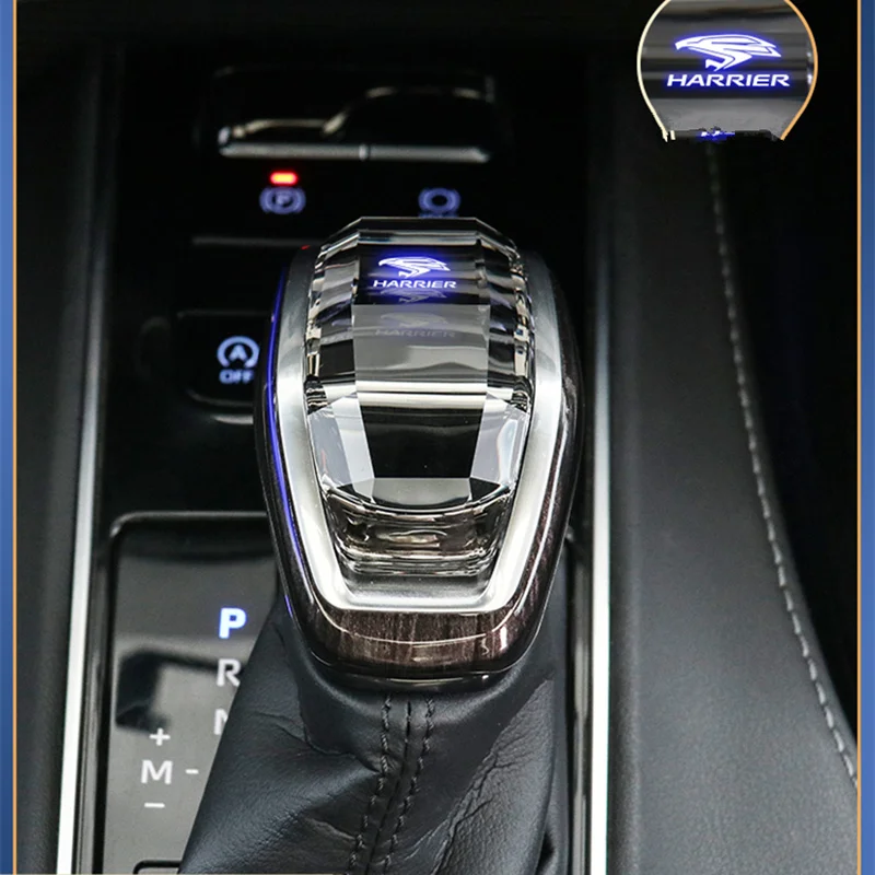 

For Toyota Harrier Venza XU80 2020-2022 Crystal gear handle special central control gear head rod cover accessories supplies