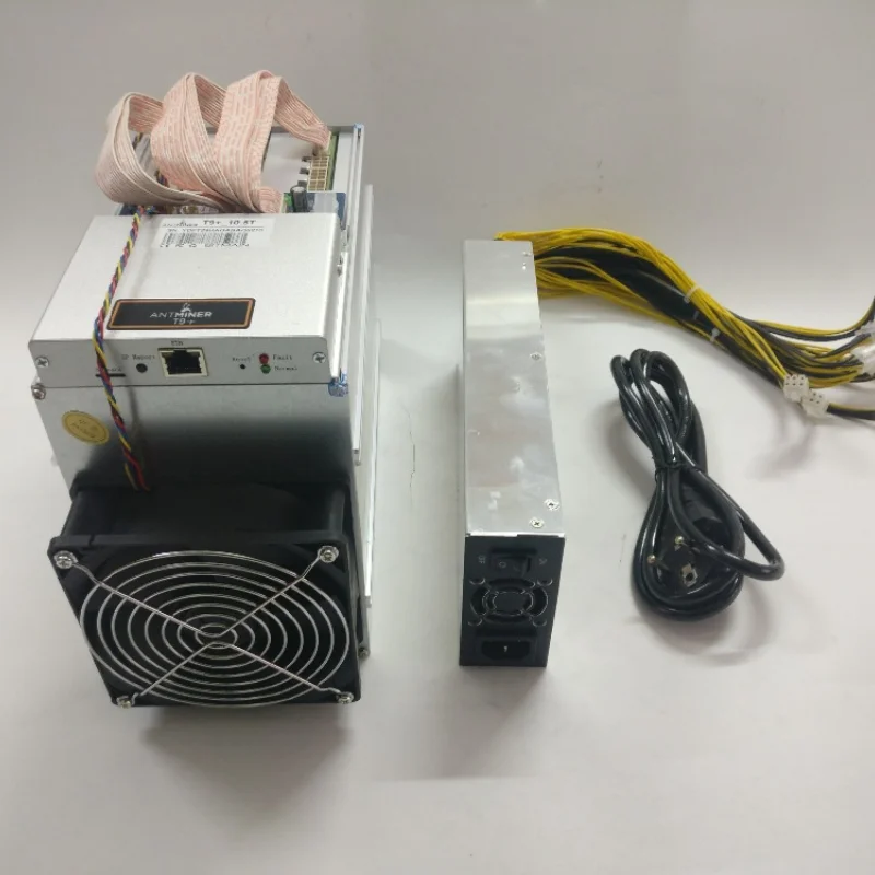 Б/у Майнер BTC AntMiner T9 + 10 5 T Биткоин BCH с блоком питания лучше чем Antminer S9 S9i S9j 13 14T 14