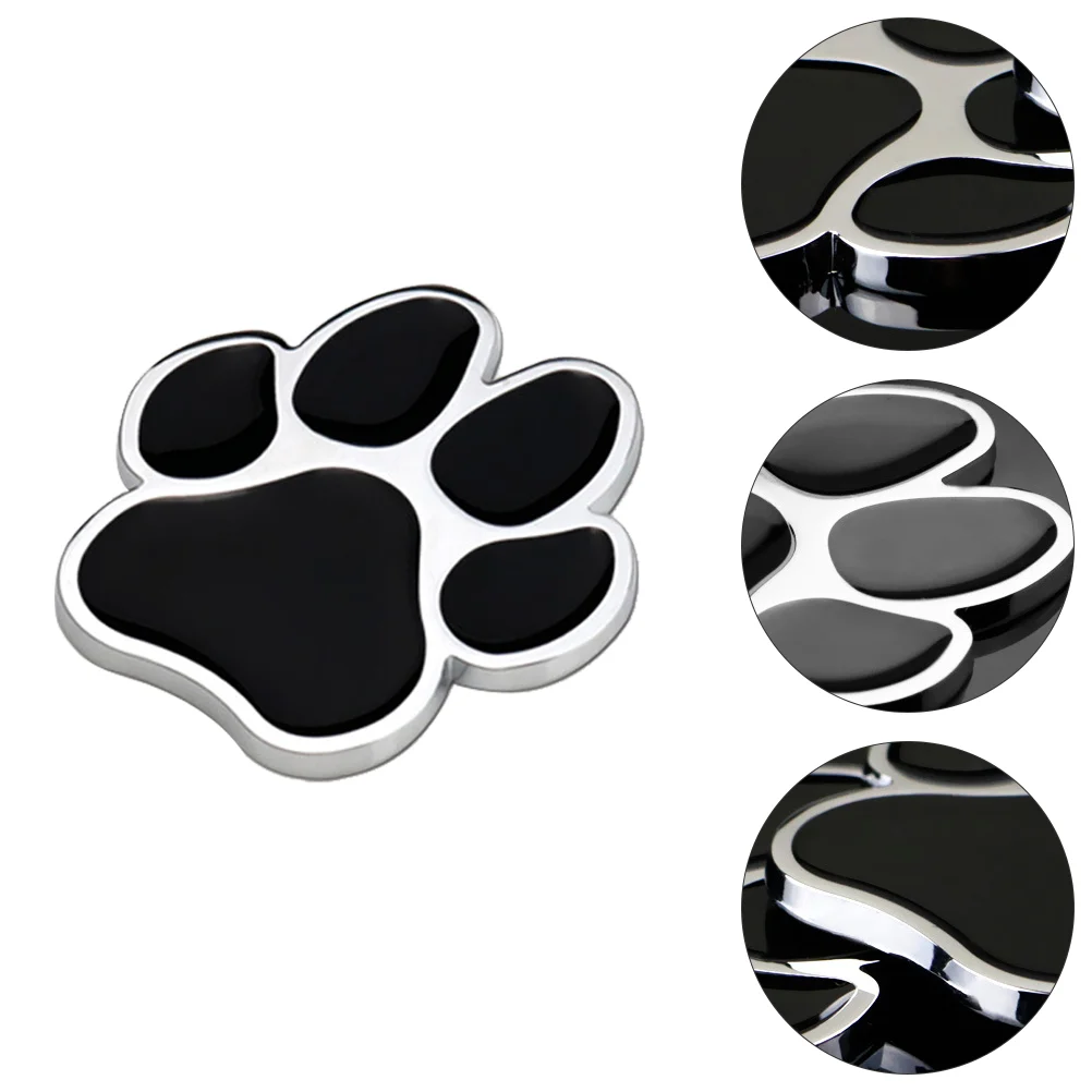 

Creative Dog Paw Car Stickers Zinc Alloy Paw Auto Stickers Car Decal Decoration