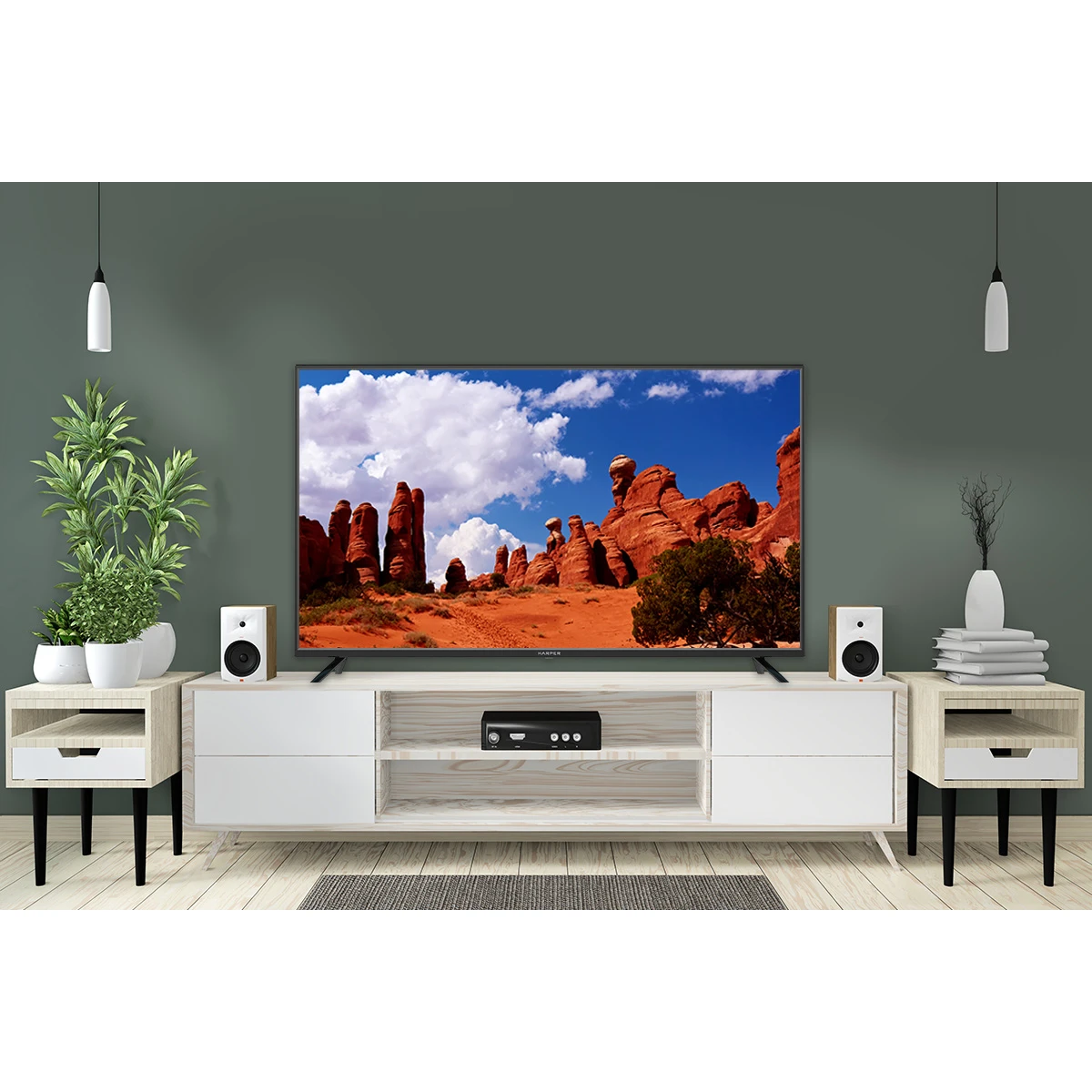 Телевизор HARPER 40F660TS-T2-FHD-SMART | Электроника