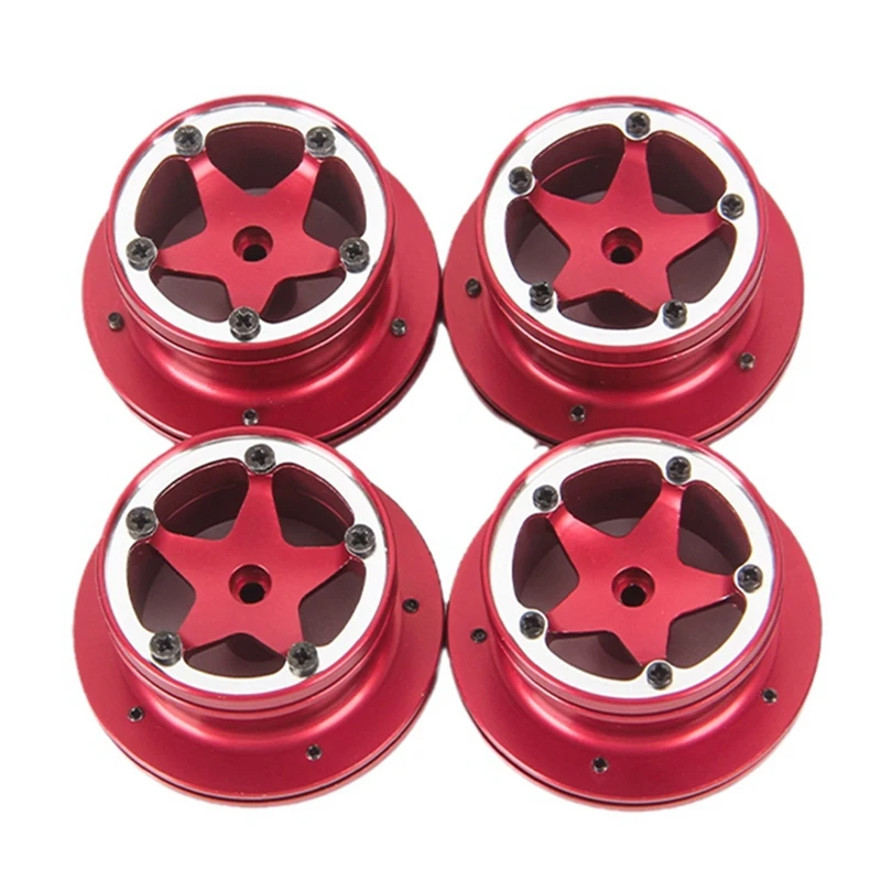 

4 шт., металлическая ступица колеса, для MN D90 MN90 MN96 MN98 MN99 MN99S 1/12