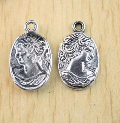 10 шт. 29 2x17 1 мм матовый сплав тибетское серебро овальные подвески HWH1124