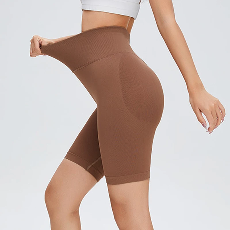 Women Fitness Yoga Shorts Gym Sports Running Sportswear High Waist Elastic Shorts Push Up Workout Athletci Cycling Female Shorts