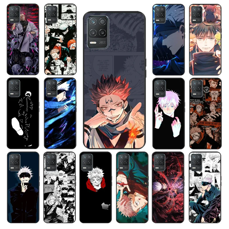 

Jujutsu Kaisen Ryomen Sukuna Case for OPPO Realme GT 2 Pro X2 Pro XT C25S 8 7 6 Pro 6i GT Master C3 C21 C21Y C11 X3 SuperZoom