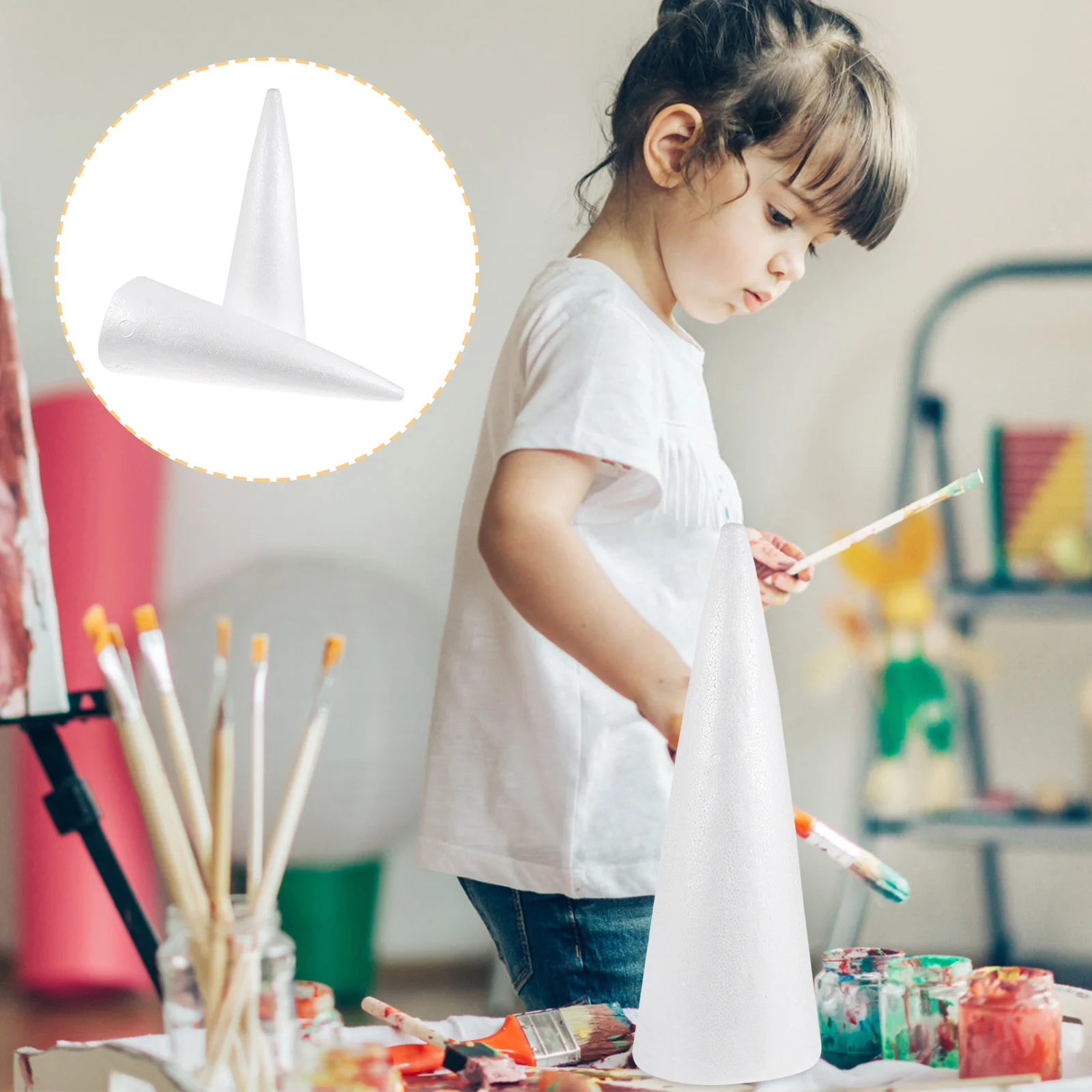 2 шт. детский конус ремесленное украшение сделай сам детские поделки реквизит для