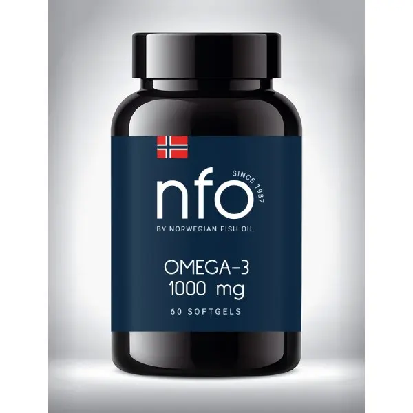 NORWEGIAN Fish Oil (Норвегиан фиш оил) Omega 3 капсулы 1450 мг 60 шт.| |