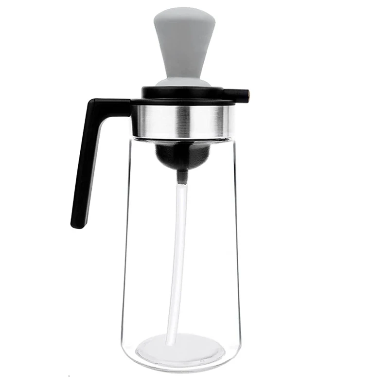 

Бутылка для оливкового масла и уксуса с силиконовой капельницей и кисточкой для приготовления пищи, бутылка-диспенсер для масла для кухни, ...