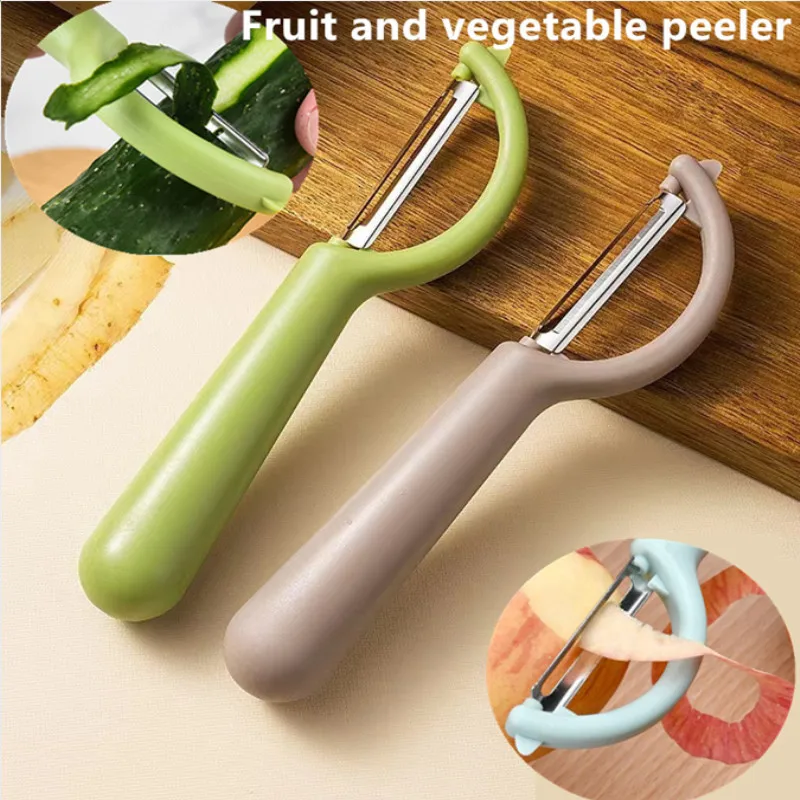 

1pcs Vegetable Fruit Peeler Kitchen Multi-Function Planer Household Apple Peeler Potato Peeler Grater Scraper Hand Tool Gadget