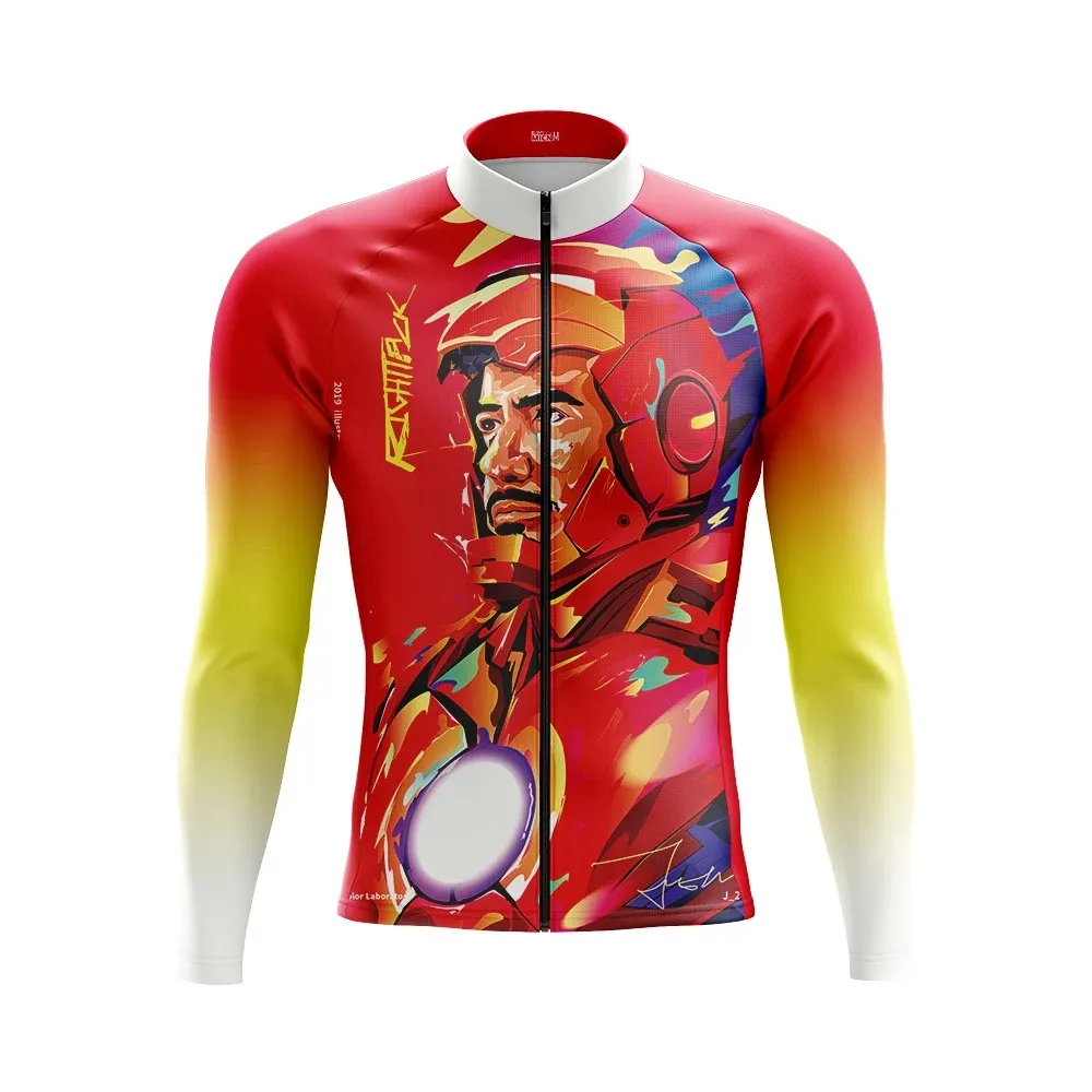 

Новинка 2022, Мужская зимняя теплая флисовая одежда с длинным рукавом для велоспорта, одежда для горного туризма, триатлона, велосипедная оде...