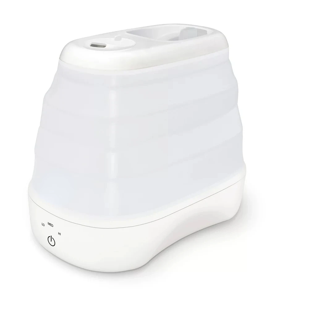 HALLS? Collapsible Cool Mist Humidifier, 3.5L/1 Gallon, White