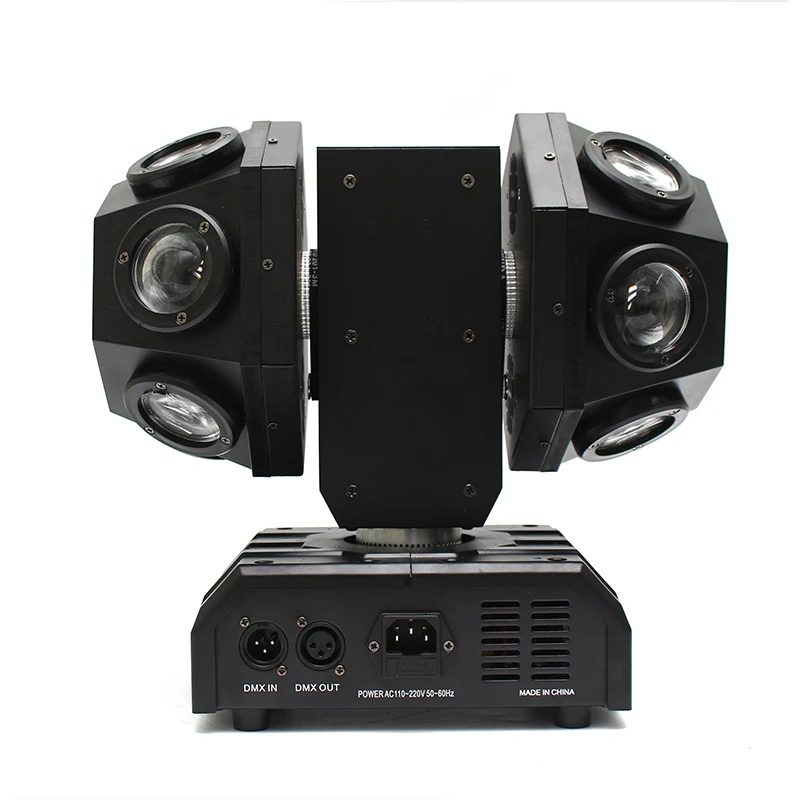 

12 x 10W Super Beam Led Moving Head Laser Light With Double Ball / 120W RGBW KTV Dance Hall Bar Stage Disco Moving Head Light