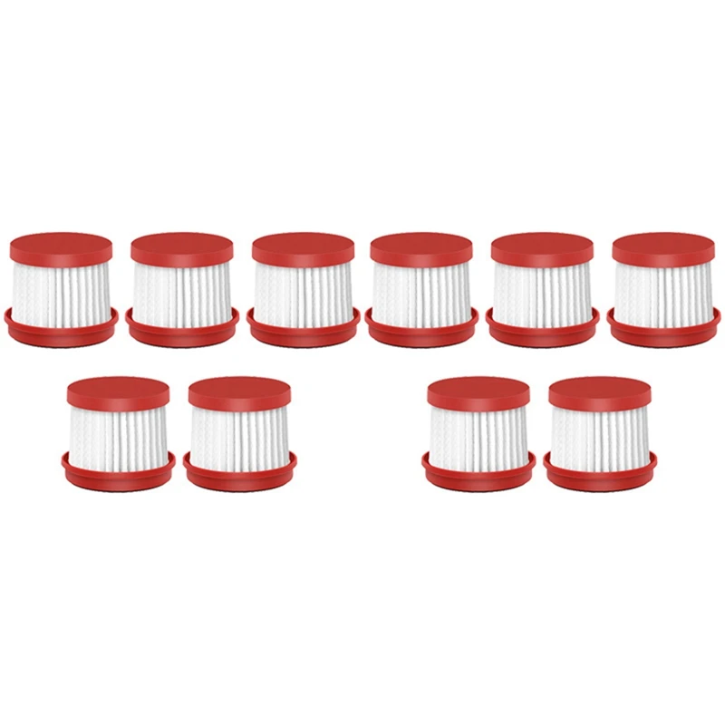 

Сменные фильтры HEPA Deerma, 10 шт., аксессуары для удаления клещей, CM1300/CM1900