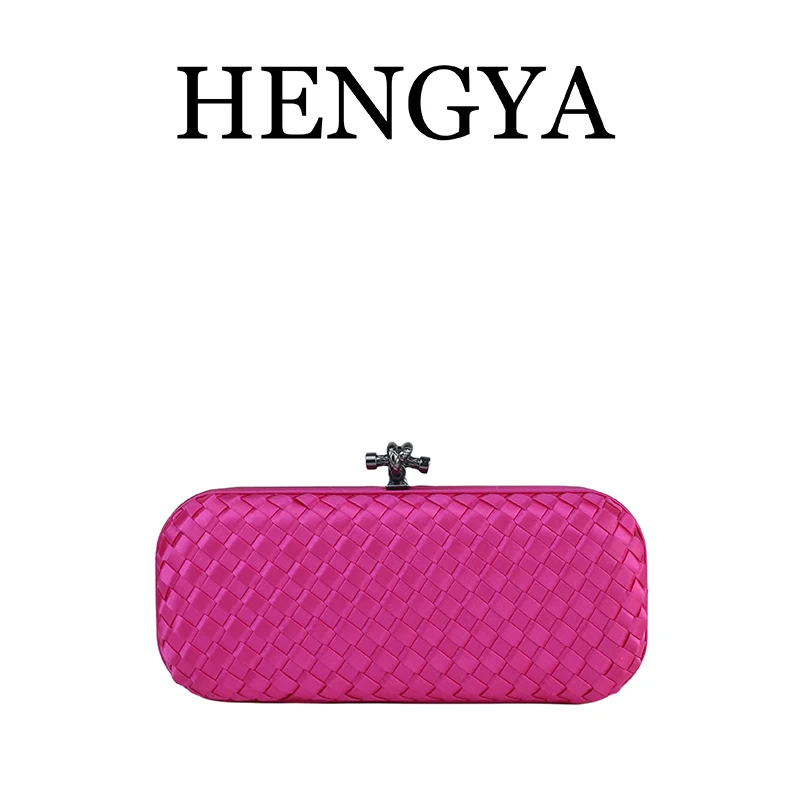 Элегантный модный клатч с геометрическим рисунком и украшением крест-накрест