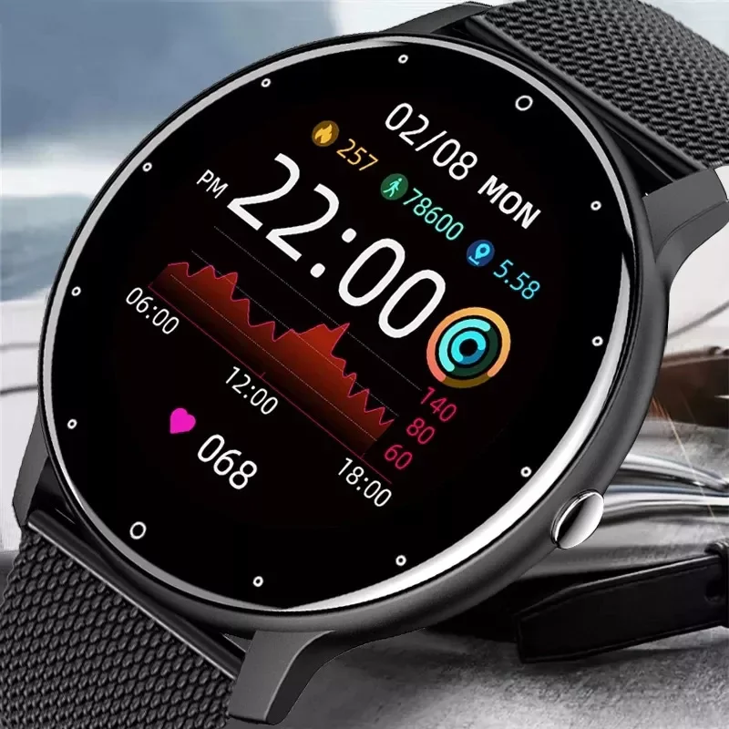 

Смарт-часы с Bluetooth, пульсометром и фитнес-трекером