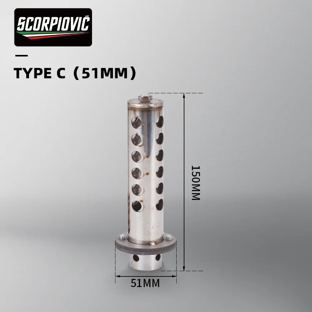

Аксессуар для обновления глушителя DB Killer, вставной тип, регулируемый, 48/51 мм