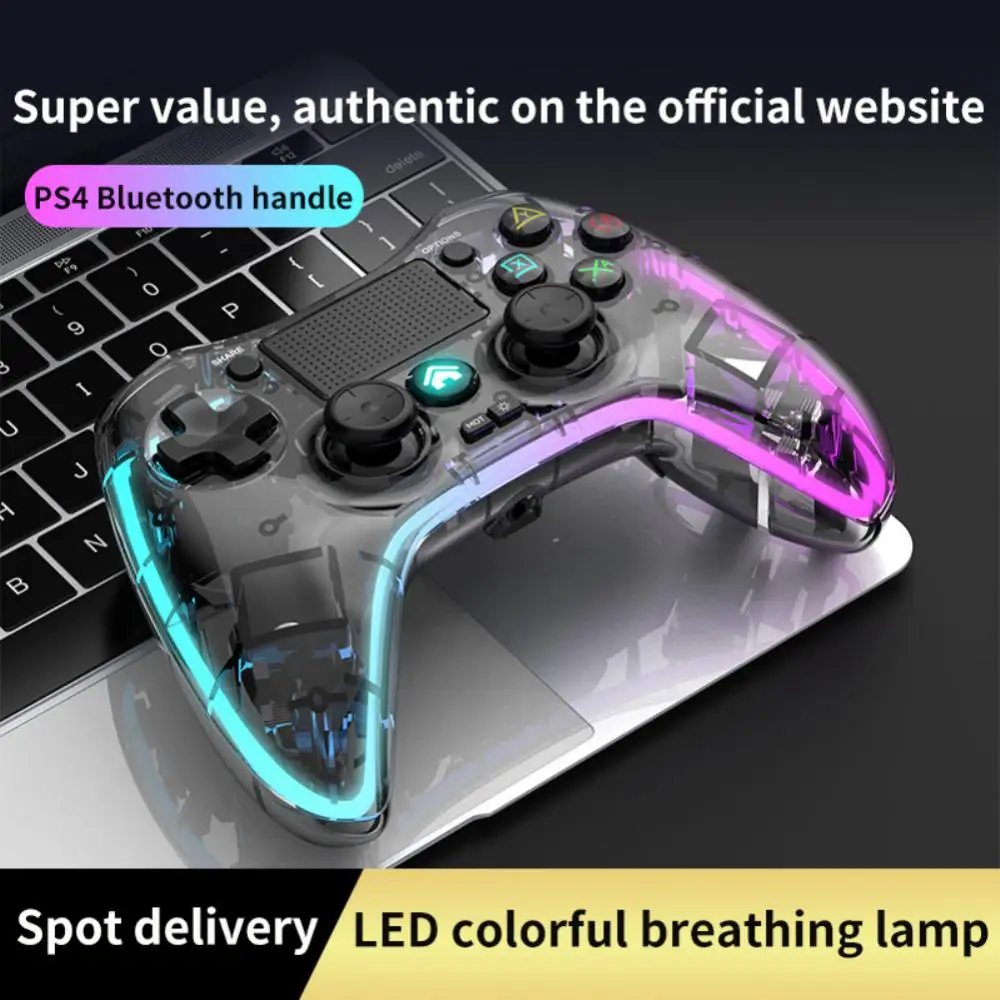 

Switch For Android Ios Phone Computer Controller Handle For Wireless Handle Clear Crystal Handle Game Accessories