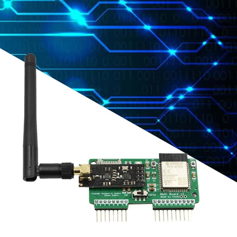 Усовершенствованная плата разработки NRF24+ESP32 с улучшенными характеристиками для