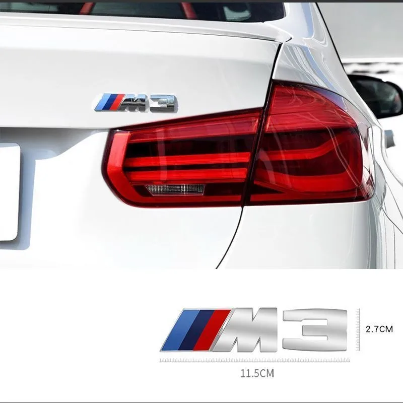 1 шт. автомобильные наклейки на багажник BMW M1 M2 M3 M4 M5 M6 M7 E34 E36 E61 E39 E60 E90 E92 E93 F10 F20 F30 G20