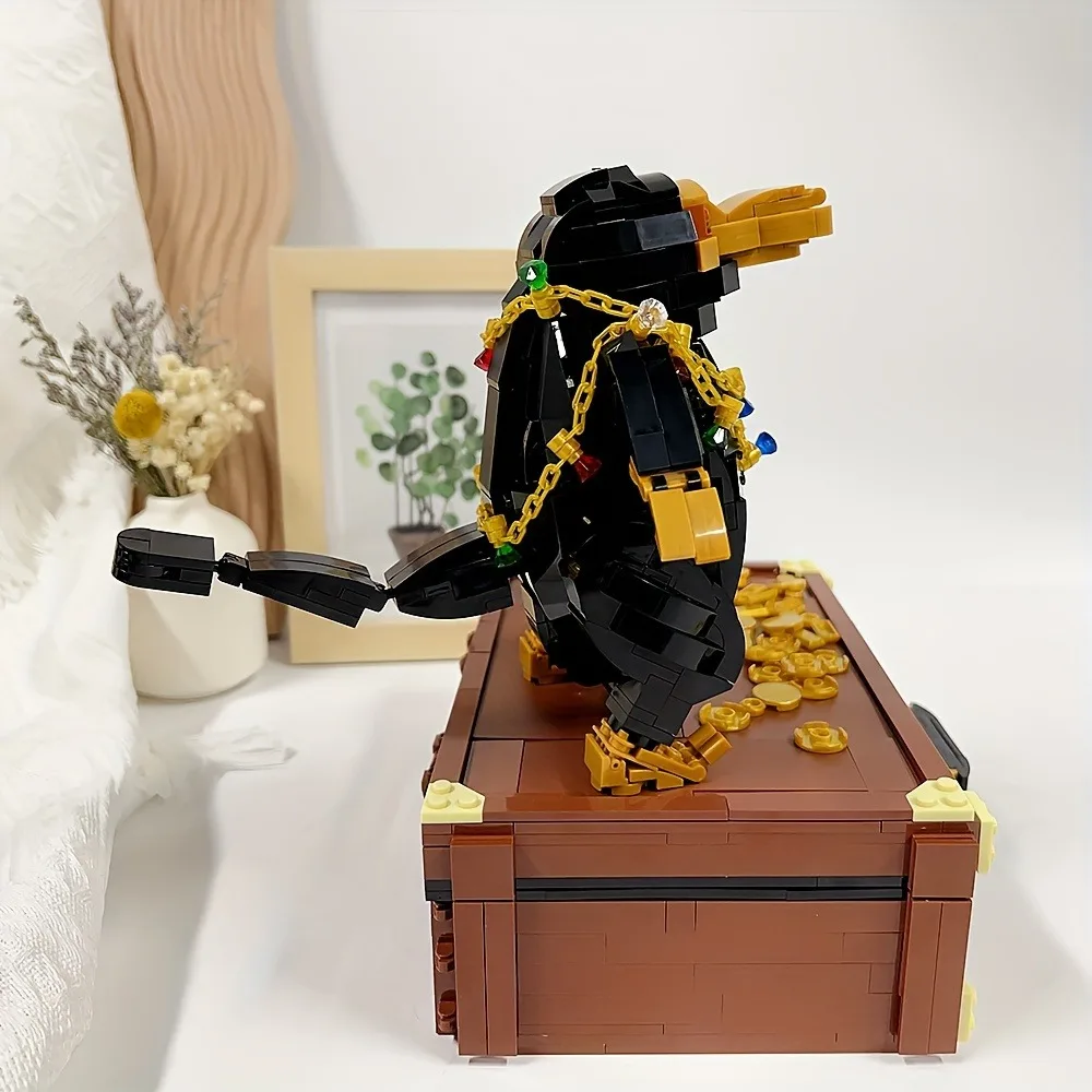 Модель Echidna Sniff строительные блоки 1404 шт. обучающие настольные украшения сделай