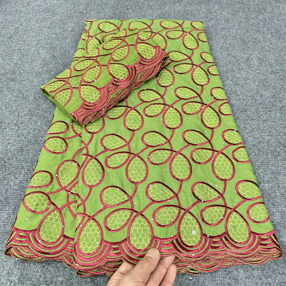 Швейцарская вуаль Африканское Австрийское кружево с камнями кружевная ткань 2024