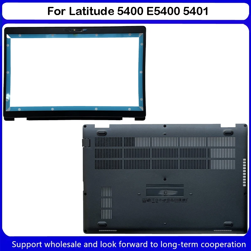 New Back Cover For Dell Latitude 5400 E5400 5401 LCD Back Cover Front Bezel 0WC4KJ 0CN5WW