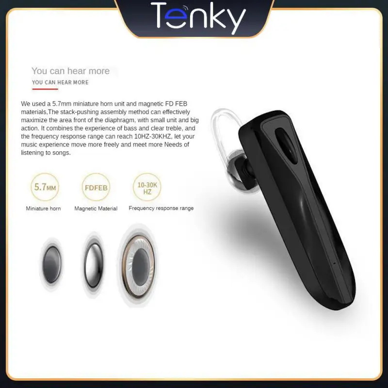 

Charging Time About 1-2 Hours Earphone Intelligent Noise Reduction Zero Lag Headset Long Endurance Stable Transmission