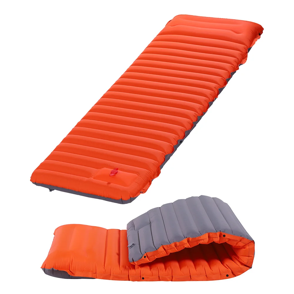 

Ultralight Self-inflating Air Mattress Widen Sleeping Pad Splicing Inflatable Bed Beach Picnic Mat Camping Tent Air Cushion