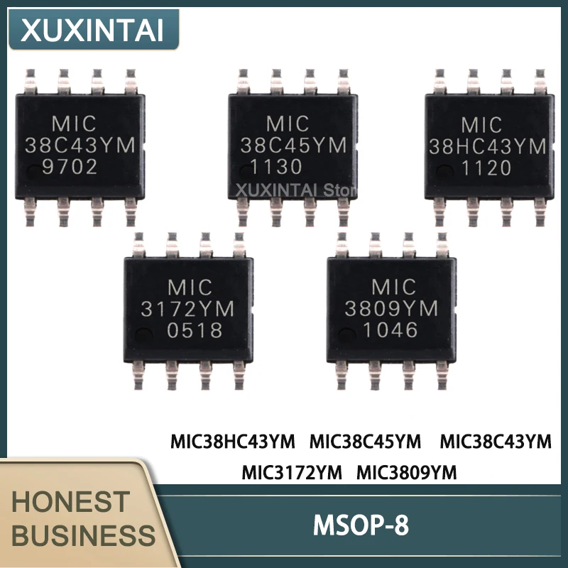 

20 шт./лот MIC38HC43YM MIC38C45YM MIC38C43YM MIC3172YM MIC3809YM MIC SOP-8