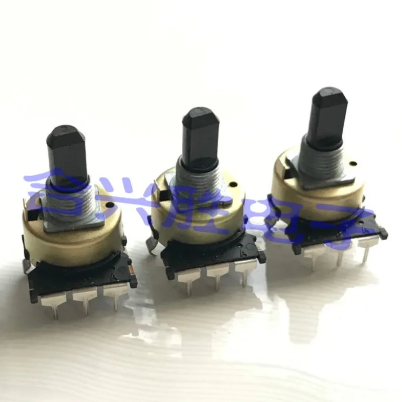 1 шт. EVQWQ7F1524B поворотный энкодер, вращение на 360 градусов без позиционирования, 24 импульсных вала, длина 15 мм