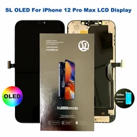 sl for iphone 12 pro max oled with 3d touch screen digitizer assembly for iphone 12 pro max lcd display screen replacement parts