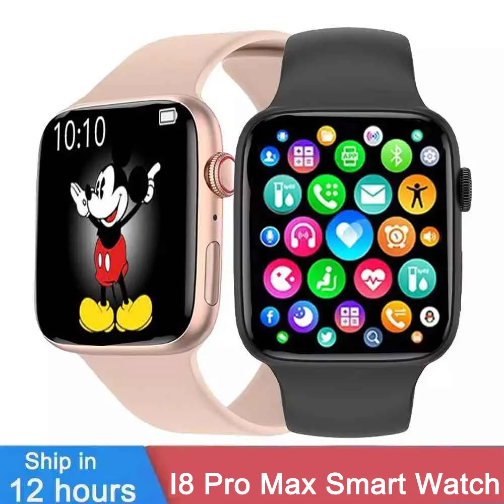 Новинка смарт-часы I8 Pro Max для мужчин и женщин спортивный фитнес-трекер пульсометр