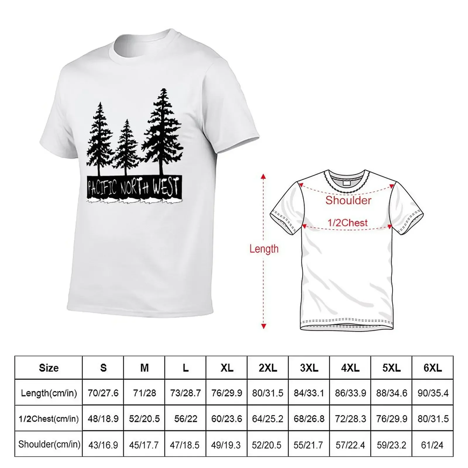 Футболка PNW футболка с аниме на заказ топы тяжелые футболки большие и высокие для