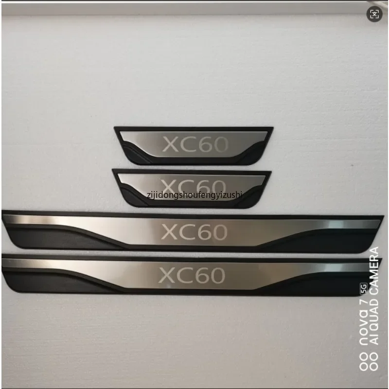 

Для Volvo Xc60 2017 2018 2019-2020 2021 2022 2023 2024 накладка на порог педали защитная пластина автомобильные аксессуары