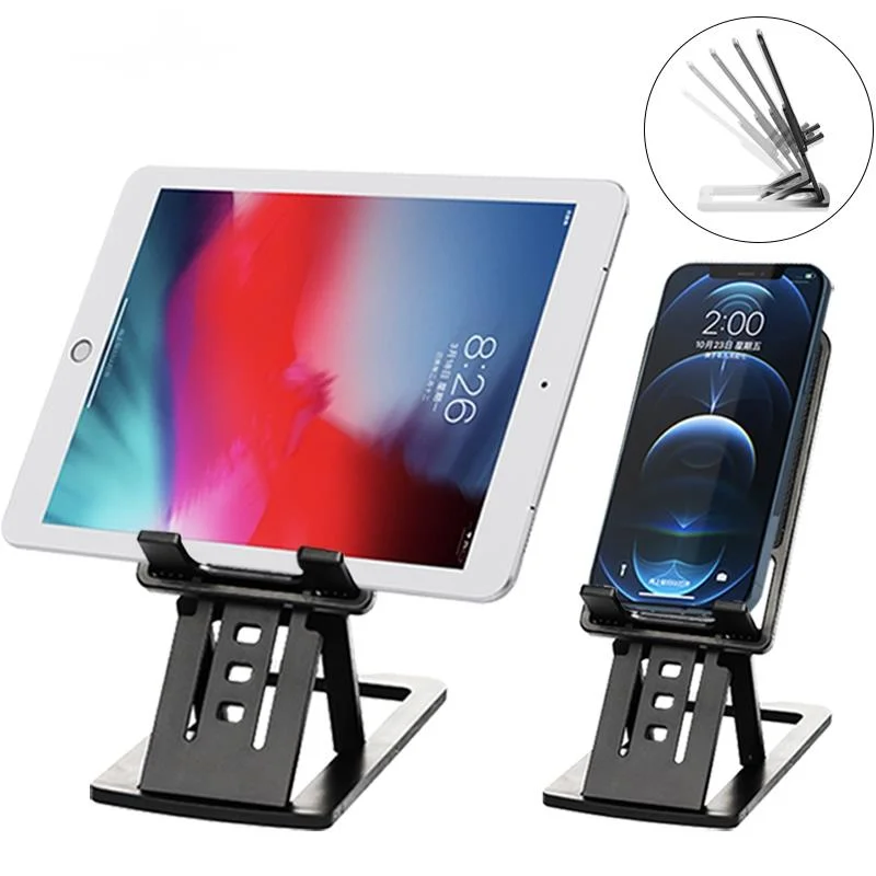 

Universal folding mobile phone bracket, desktop installation for Samsung S20 plus, ultra note 10, iPhone 12pro, tablet