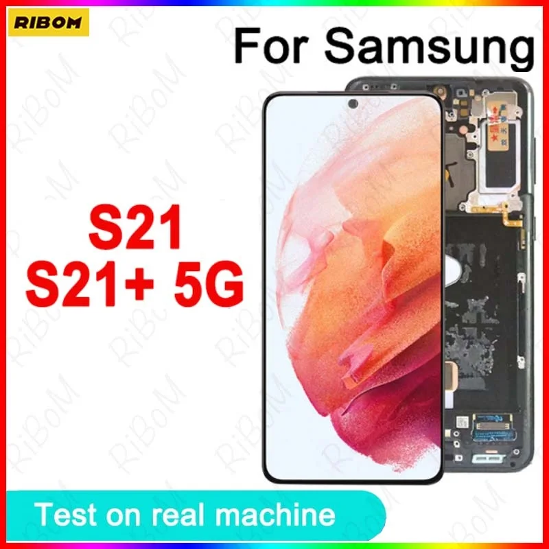 

NEW Original Dynamic AMOLED For Samsung Galaxy S21 G990F Display Touch Screen For Samsung Galaxy S21+ 5G G996 G9960 G996F LCD