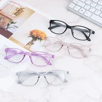 women men ultralight pc frame reading glasses high definition presbyopia eyeglasses far sight eyewear 1 04 0