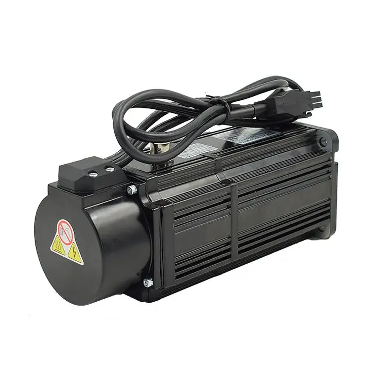 

High-Speed 7.5w 220v 2600w 2500RPM AC Servo Motor and motor drive for textile machine matched cnc controller