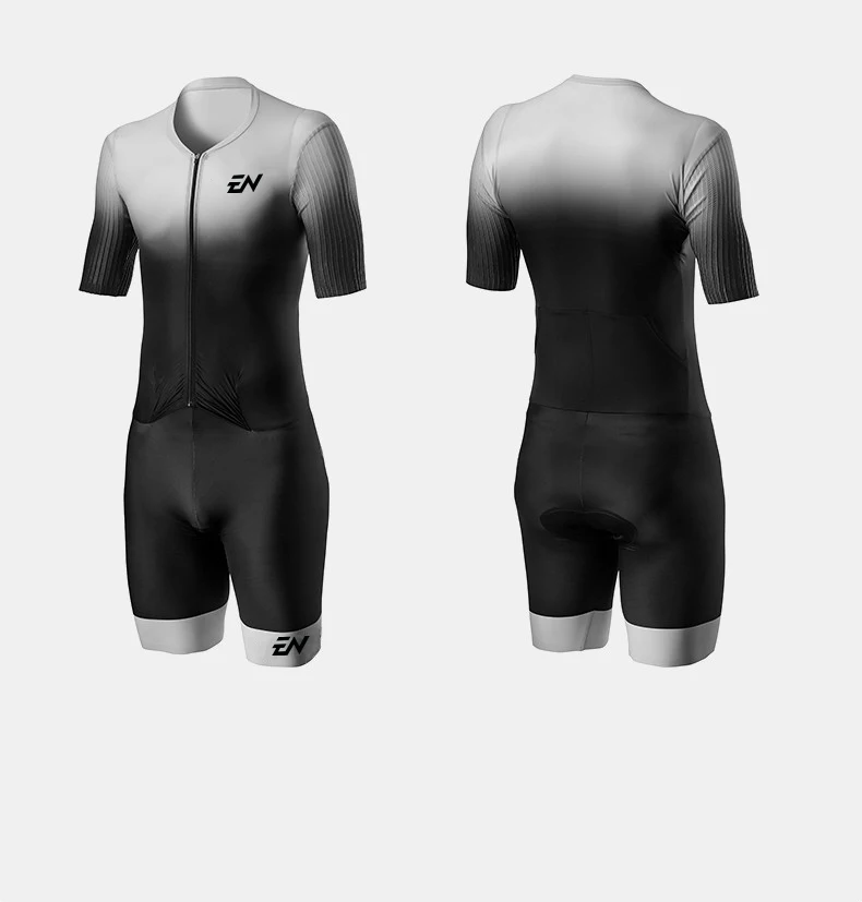 

New 2022 ENCYMO Style Trisuit Outdoor Sportswear Triathlon Race Suit Cycling Skinsuit Pro Team Unisex Jumpsuit Triatlon Hombre
