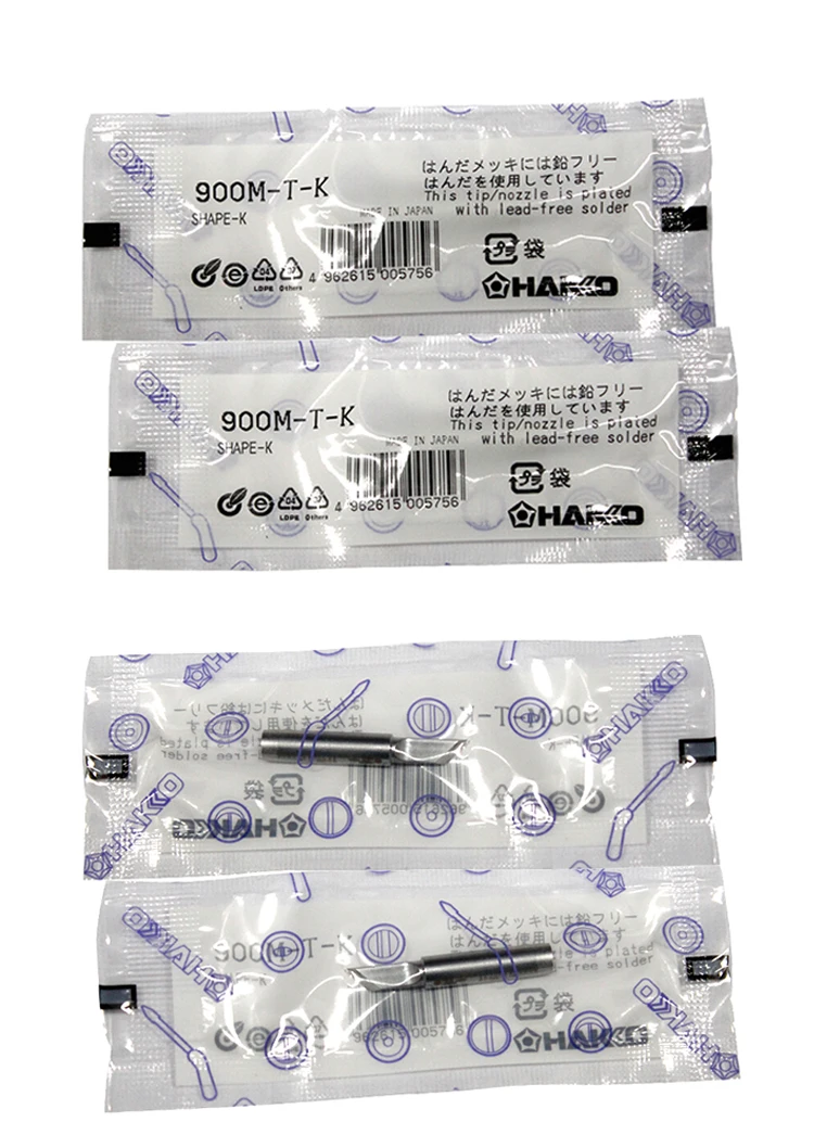 Оригинальные наконечники для паяльника серии Hakko 900M-T Япония 936 900 м 900M-ESD 907 907ESD 933