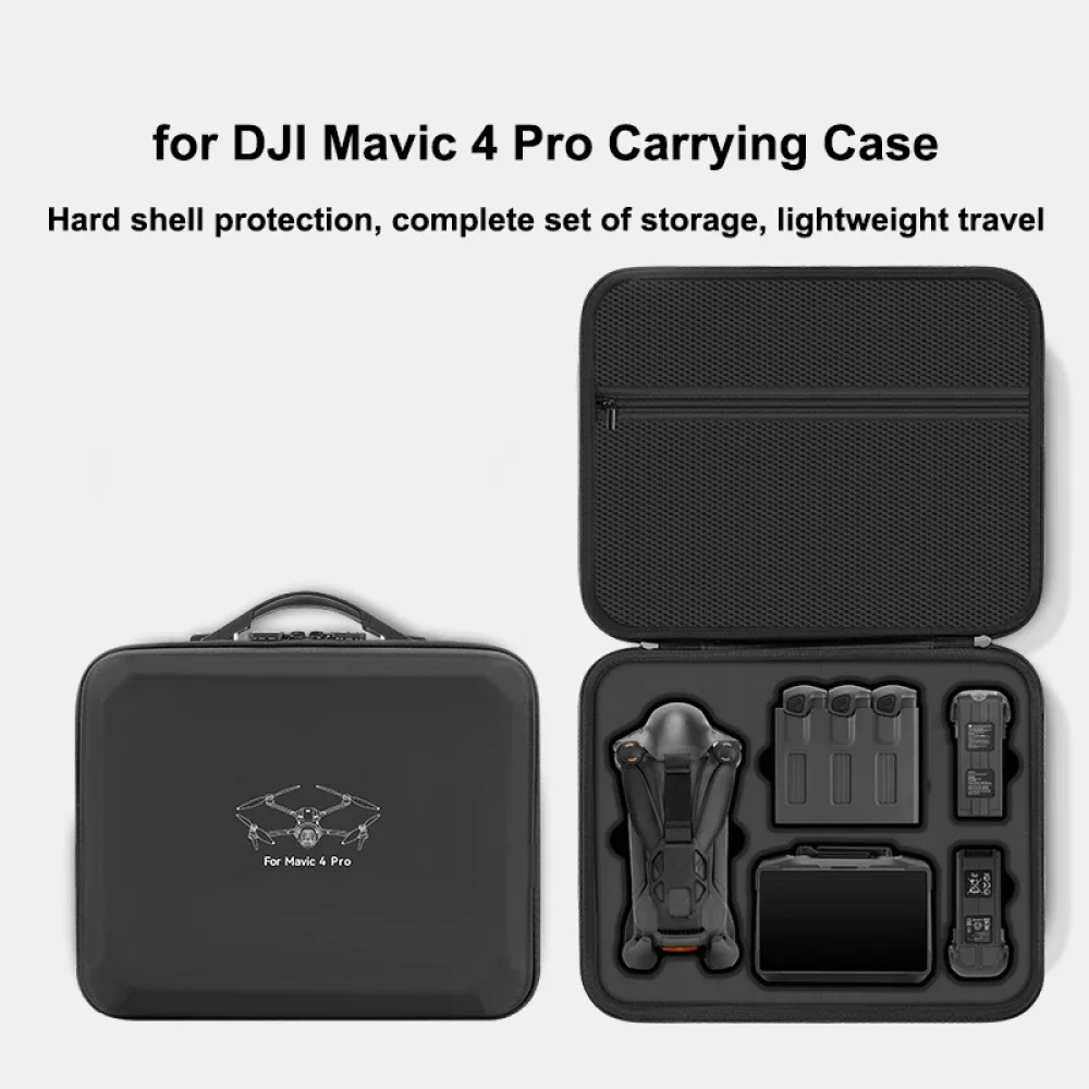 Чехол для DJI Mavic 4 Pro, портативная сумка для хранения для DJI Mavic 4 Pro Fly More Combo, чехол для пульта дистанционного управления с поддержкой RC 2 RC Pro2 (art.: 3920d179f70f4) - 3920d179f70f4