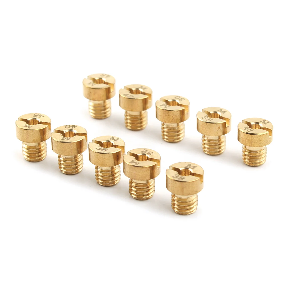 10 шт. 112-135 M5 основная струя для карбюратора Dellorto SHA SHB UA UB PHBG VHB-CS VHBT-CS 112 115 118 120 122 125 128